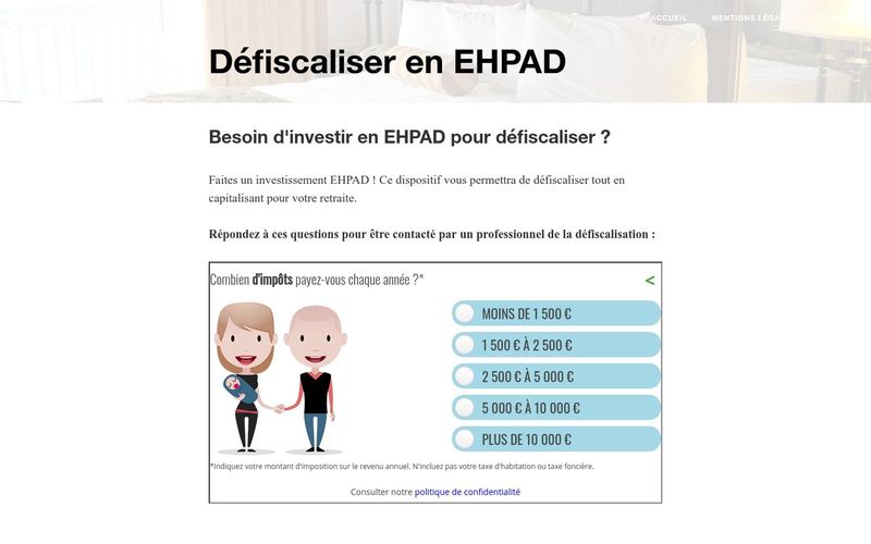 Les avantages fiscaux d'un investissement en EHPAD